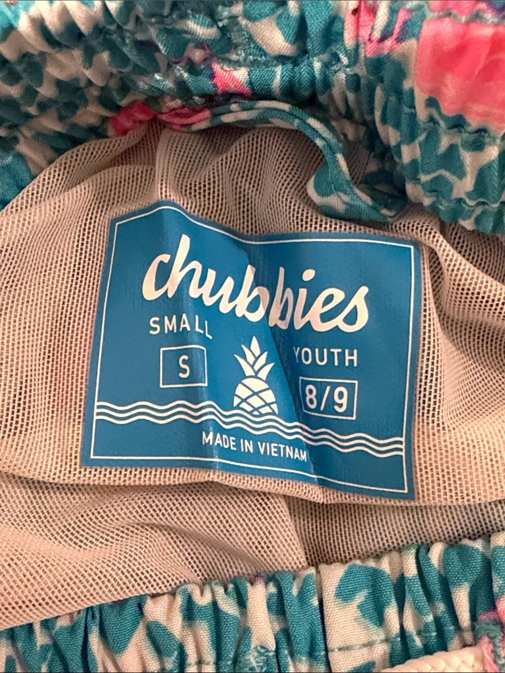 Turquoise Pink Flamingo Print Women's Drawstring Shorts
